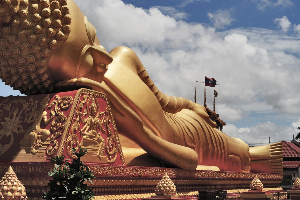 big buddha in vientiane laos