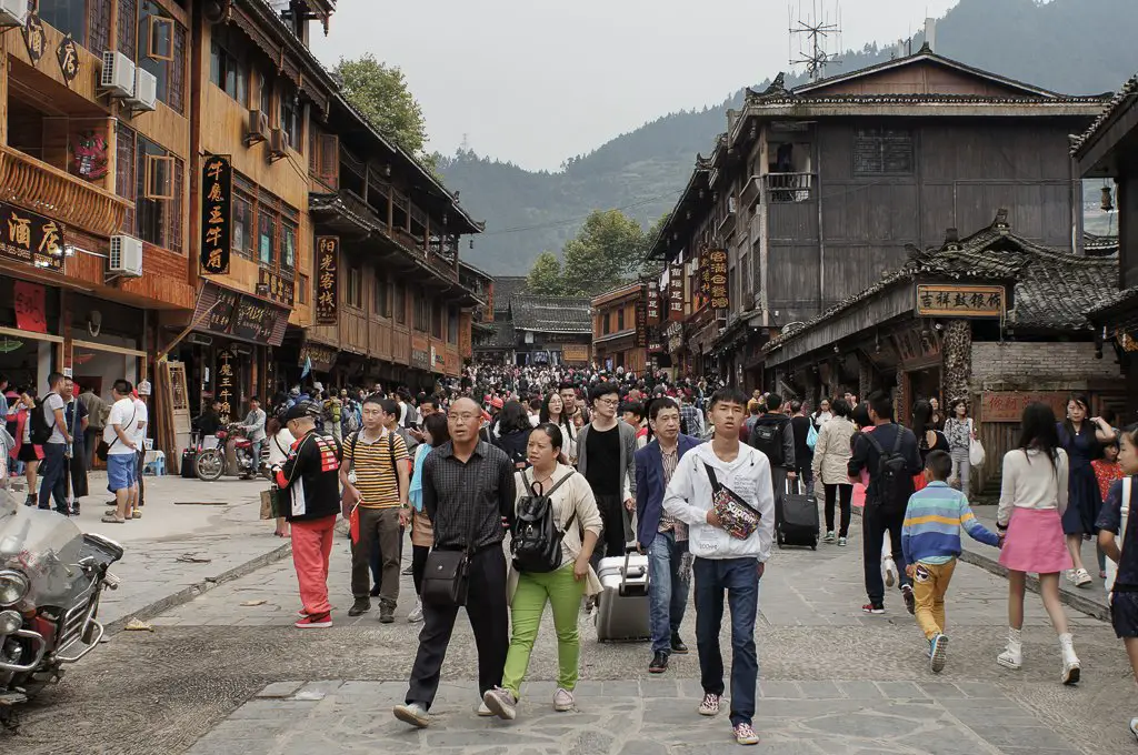 xijiang village chinese tourist street