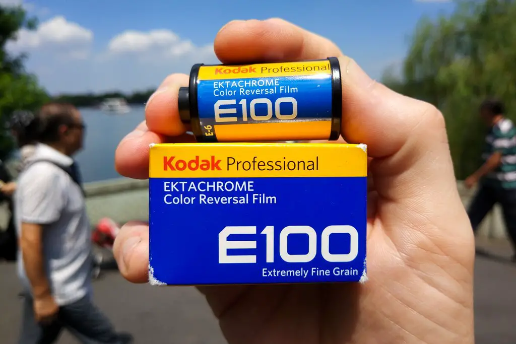 2 pack Kodak Professional Ektachrome E100 Color Transparency Film 35mm 36exp 