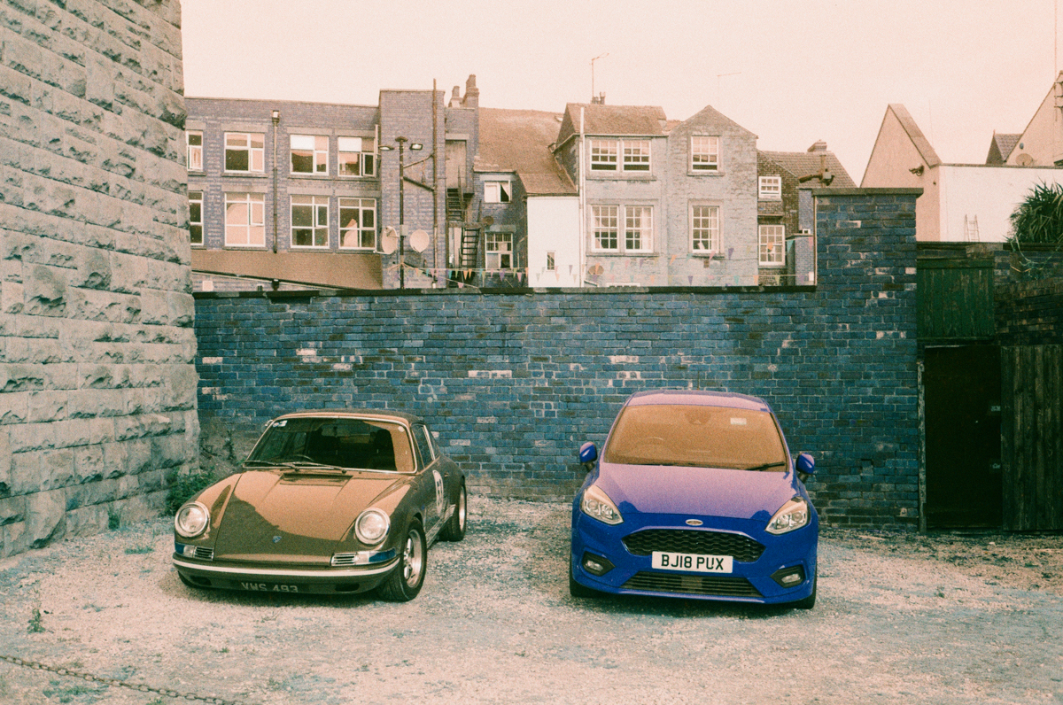cars lomochrome turquoise